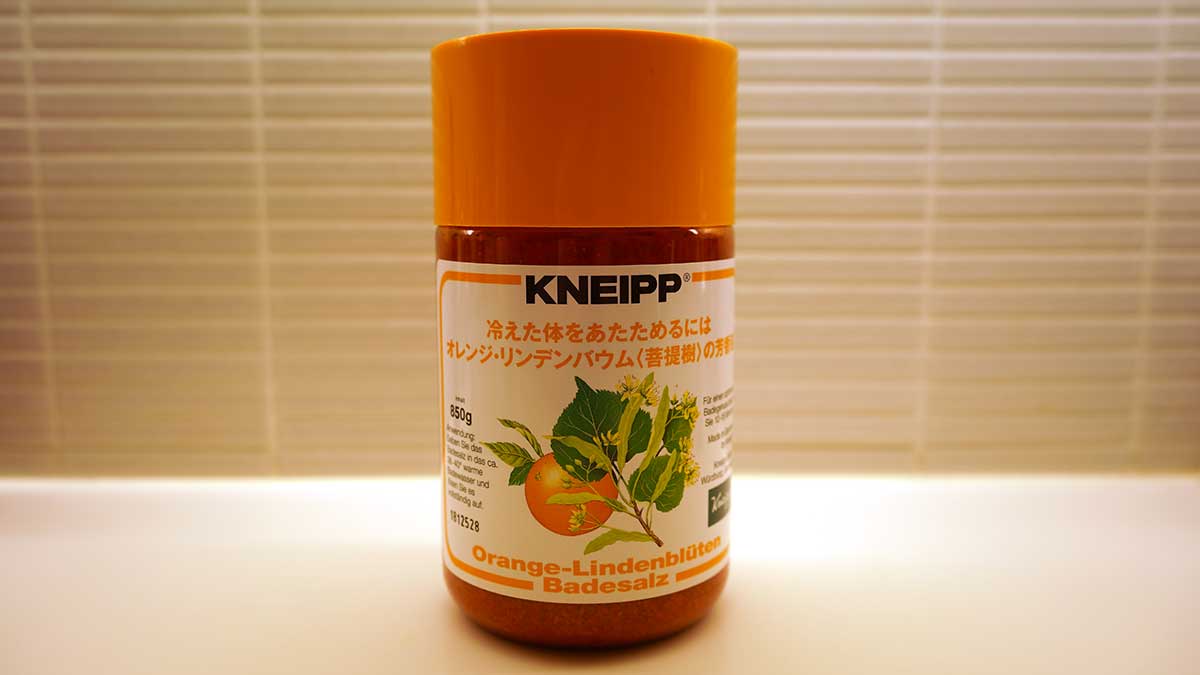 買ってよかったもの2019 - KNEIPPオレンジ・リンデンバウム